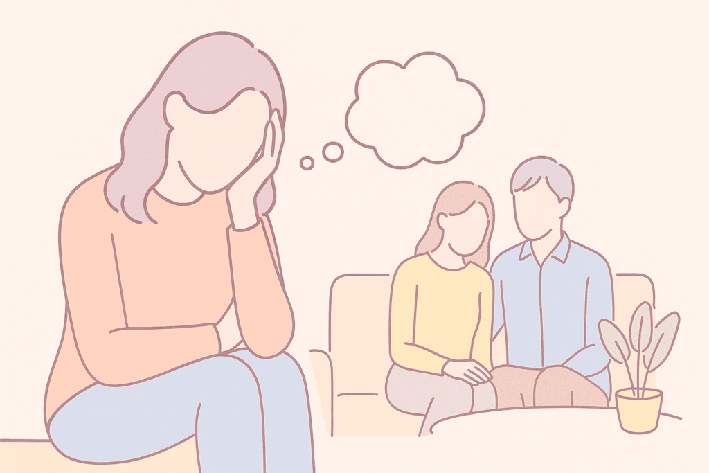 悩む女性