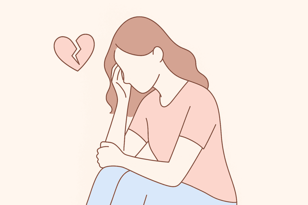 悩む女性